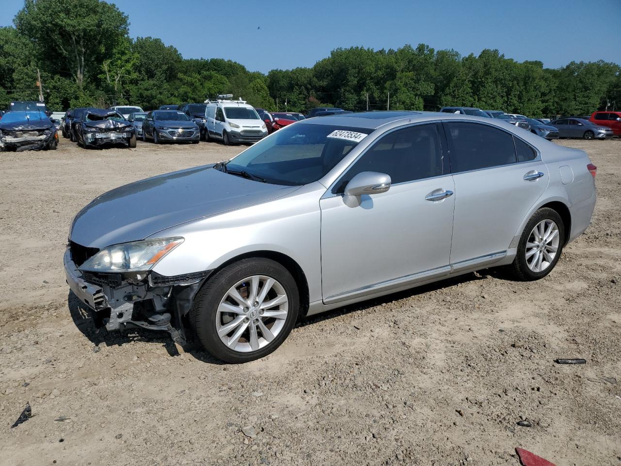 2012 Lexus Es 350 vin: JTHBK1EG3C2506377