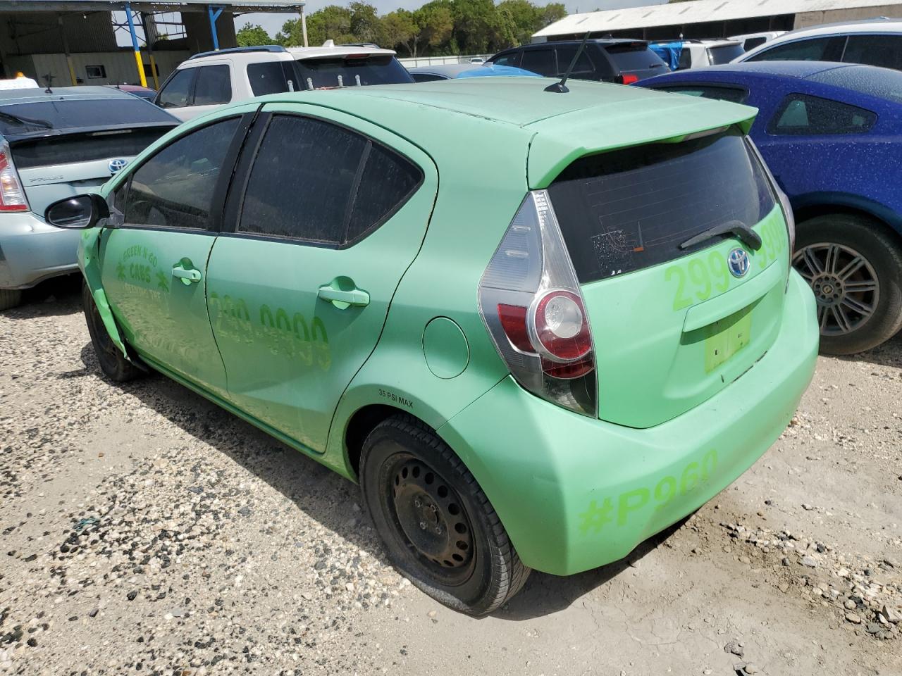 2013 Toyota Prius C vin: JTDKDTB38D1543960