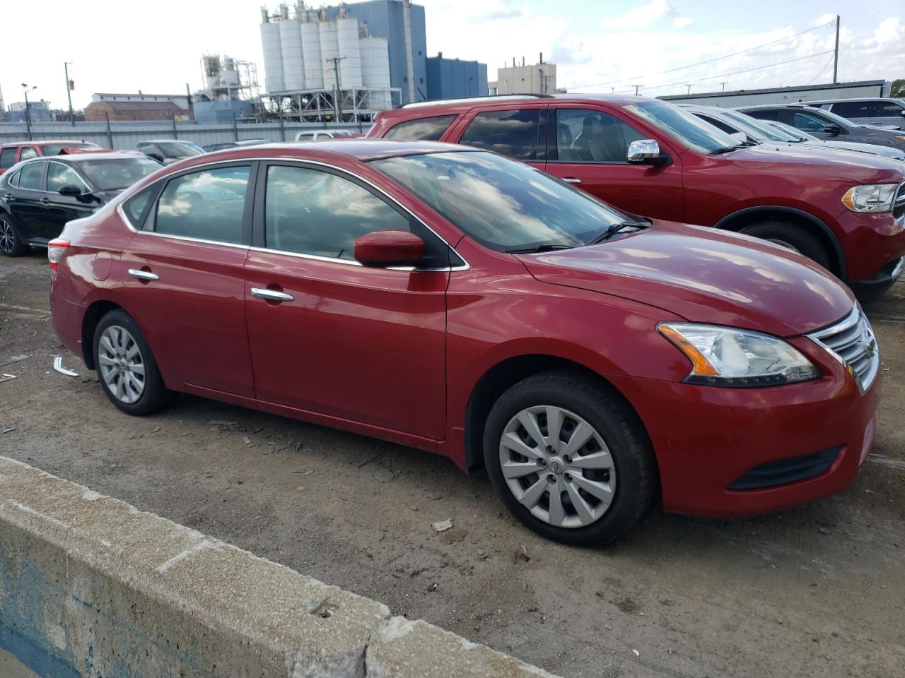 2014 Nissan Sentra S vin: 3N1AB7AP5EL620858