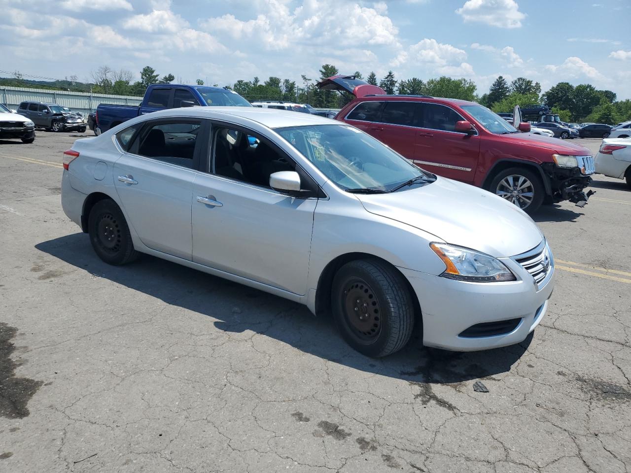 2015 Nissan Sentra S vin: 3N1AB7AP1FL656774