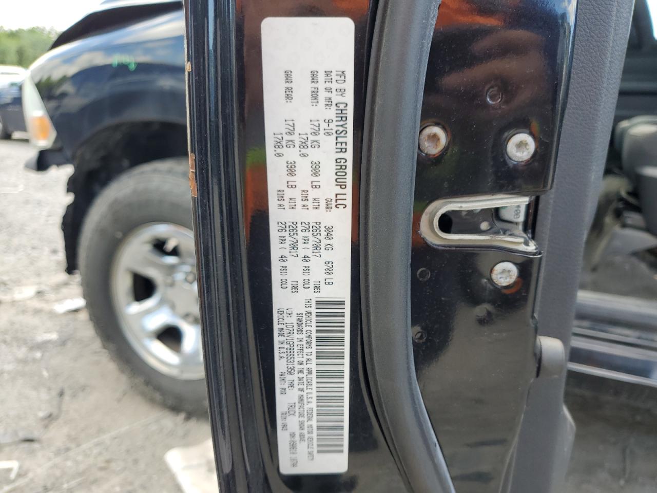 1D7RV1GP8BS531350 2011 Dodge Ram 1500