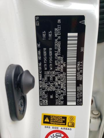 2016 TOYOTA HIGHLANDER 5TDJKRFH7GS259107