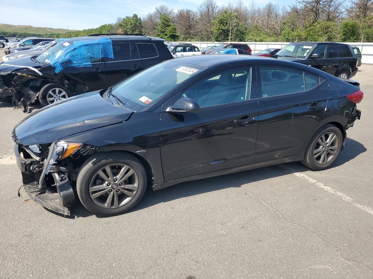 2018 Hyundai Elantra Sel vin: 5NPD84LF6JH338279