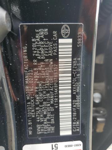 VIN 4T1R11AK8PU789152 2023 Toyota Camry, LE no.13