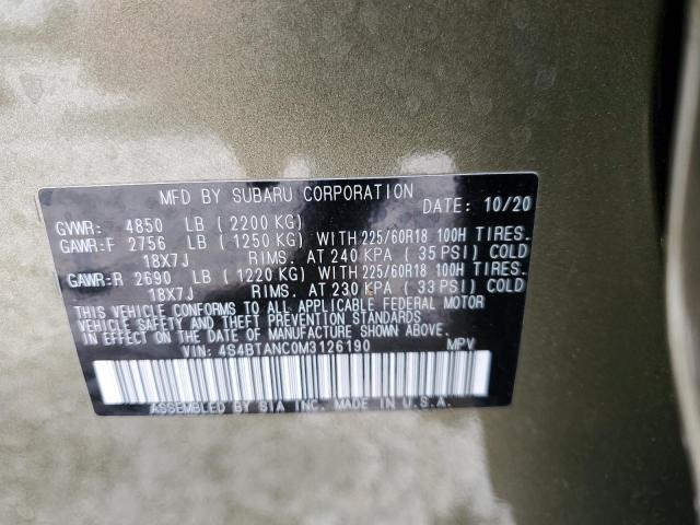 4S4BTANC0M3126190 Subaru Outback LI 13