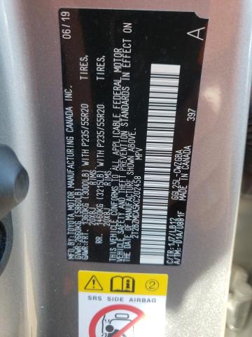2019 LEXUS RX 350 BAS - 2T2BZMCA5KC202458