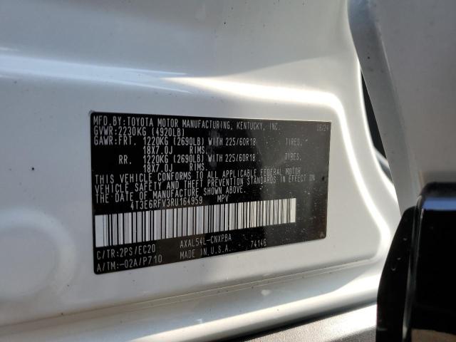 2024 TOYOTA RAV4 HYBRI 4T3E6RFV3RU164959