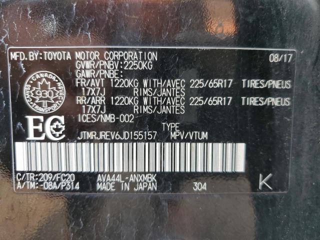 2018 TOYOTA RAV4 HV LE - JTMRJREV6JD155157