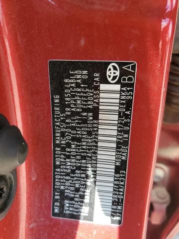 2015 TOYOTA COROLLA L - 5YFBURHE2FP325488