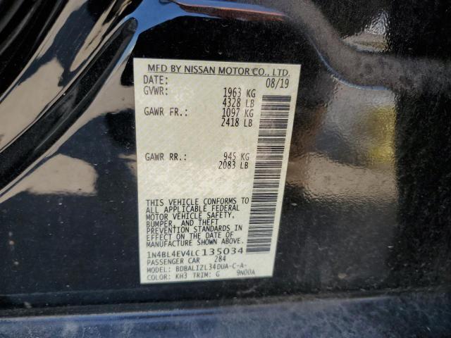 2020 NISSAN ALTIMA SL - 1N4BL4EV4LC135034