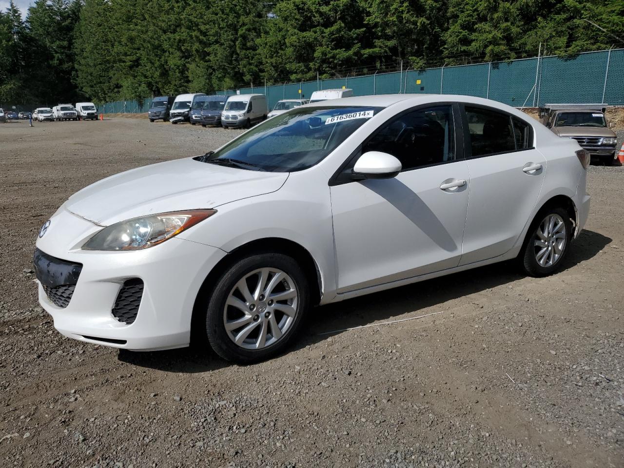 2012 Mazda 3 I vin: JM1BL1V87C1625885