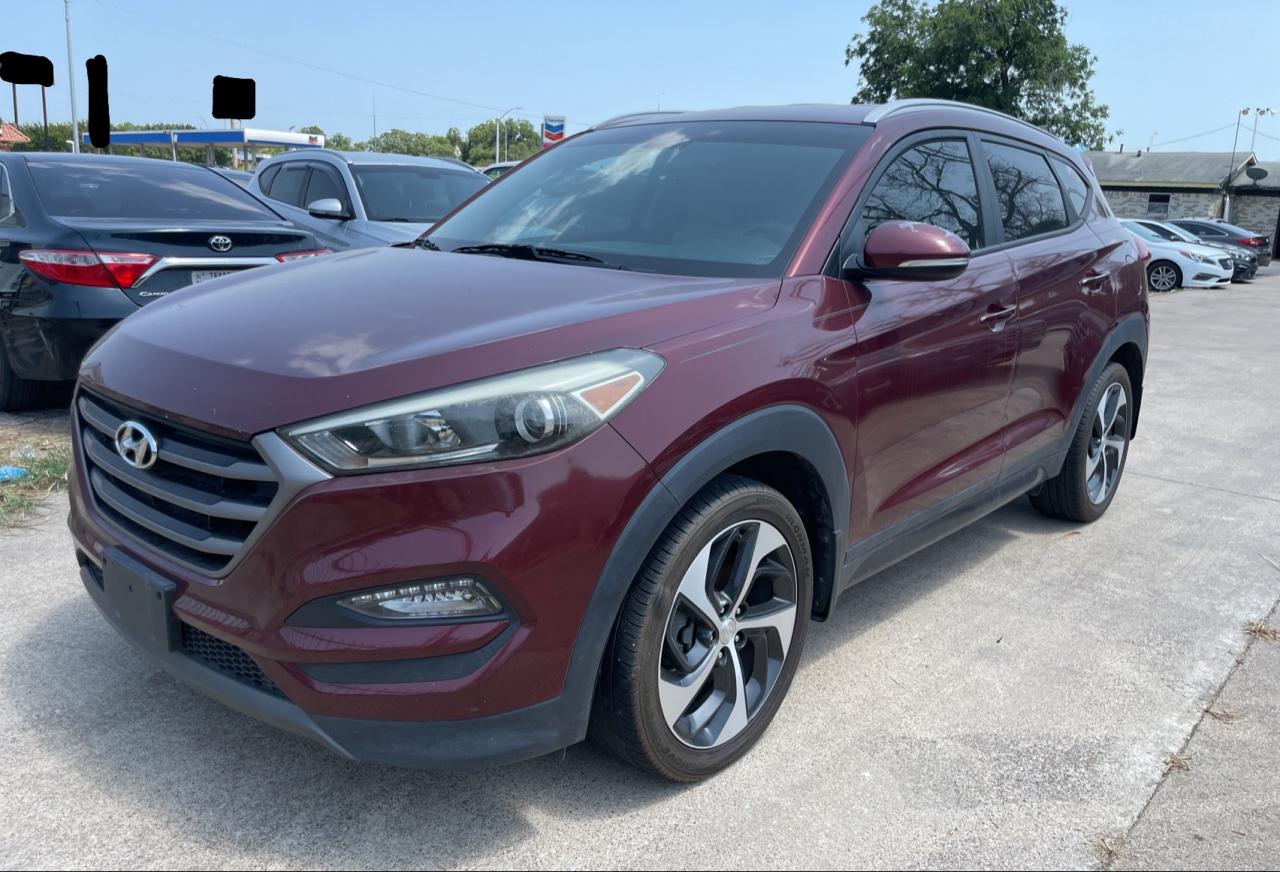 2016 Hyundai Tucson Limited vin: KM8J33A27GU095782