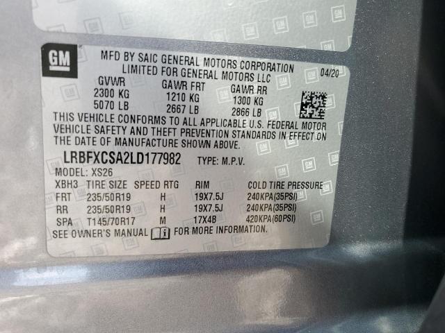 2020 BUICK ENVISION E - LRBFXCSA2LD177982