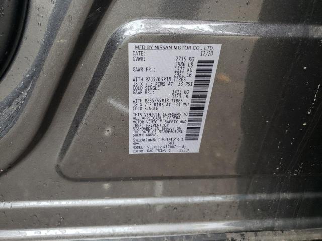 2020 NISSAN PATHFINDER - 5N1DR2BM6LC649741