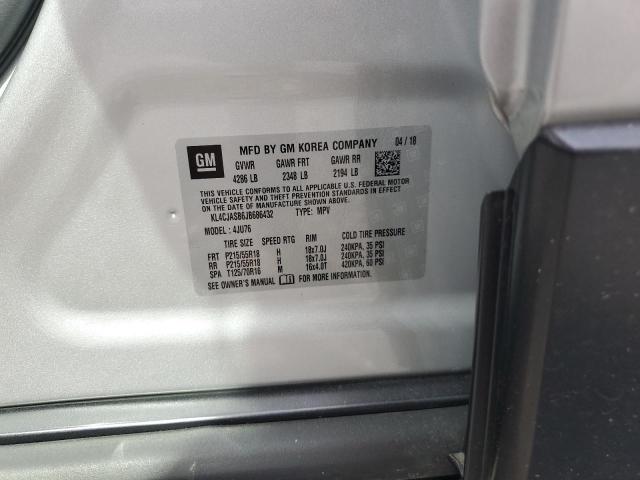 2018 Buick Encore Preferred VIN: KL4CJASB6JB686432 Lot: 61467374