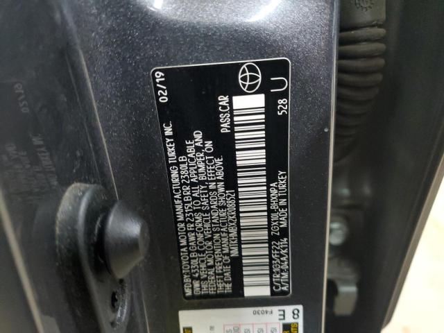 2019 TOYOTA C-HR XLE - NMTKHMBX2KR088521