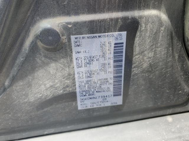 2016 NISSAN ROGUE S - 5N1AT2MV9GC739417