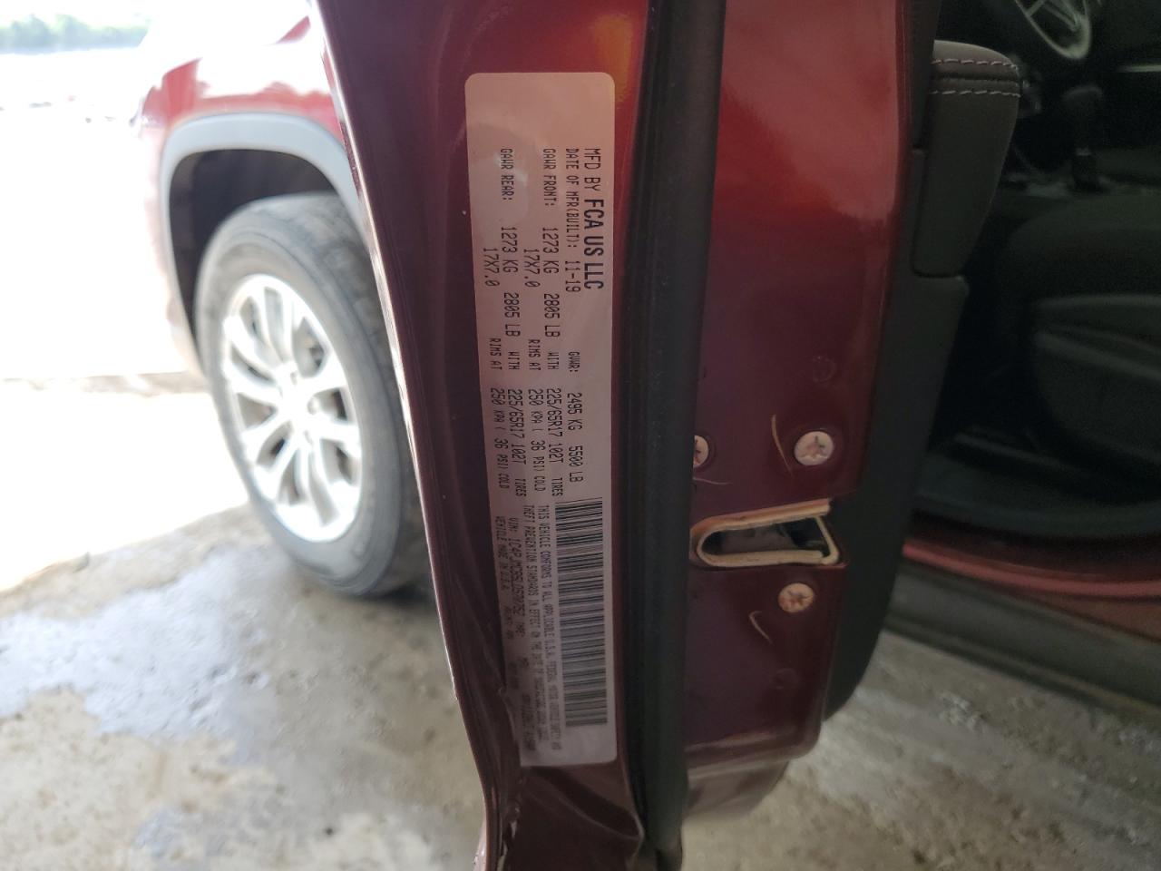 1C4PJMCB5LD570752 2020 Jeep Cherokee Latitude