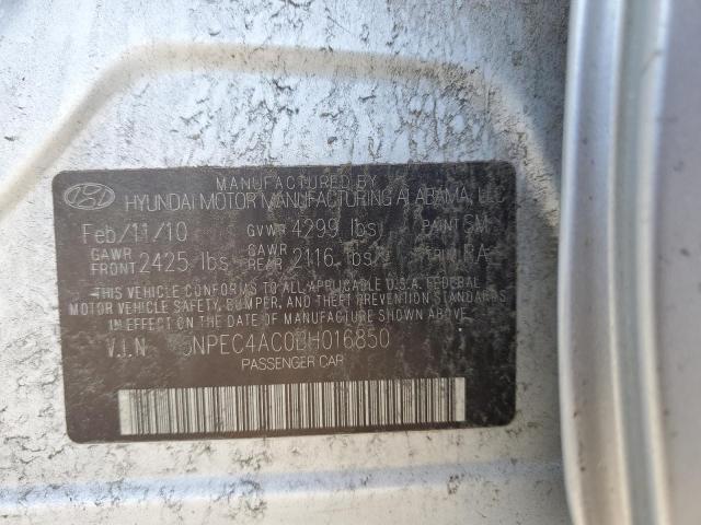 2011 Hyundai Sonata Se VIN: 5NPEC4AC0BH016850 Lot: 61257114
