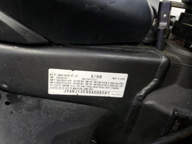 2006 YAMAHA YZFR6 L JYARJ12E96A009247