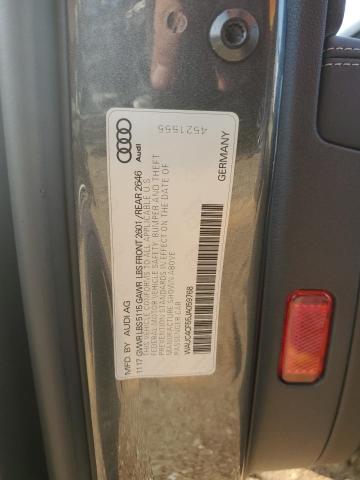 2018 AUDI S5 PRESTIG WAUC4CF55JA059768
