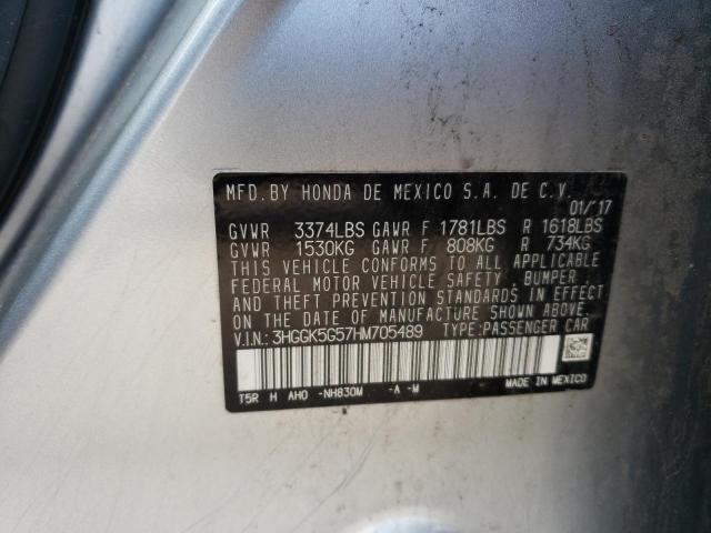 2017 HONDA FIT LX - 3HGGK5G57HM705489