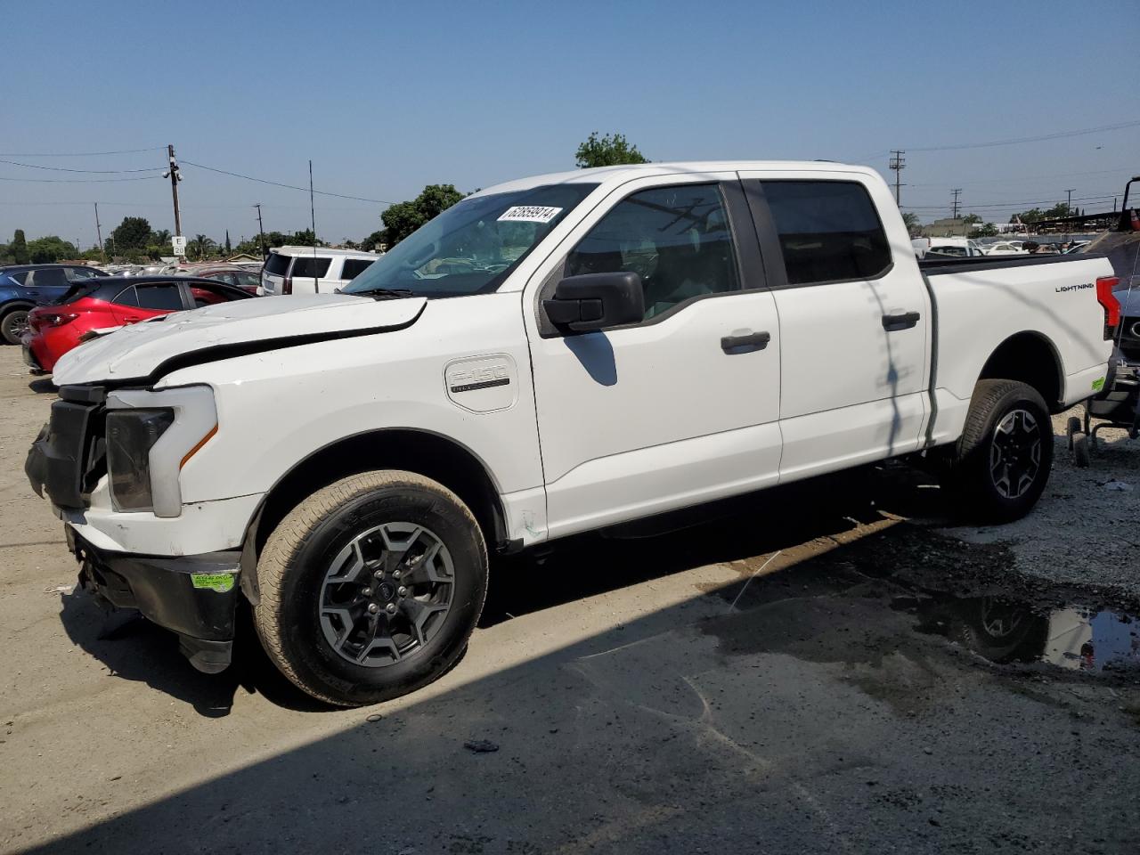 2022 Ford F150 Lightning Pro vin: 1FTVW1EL1NWG14850