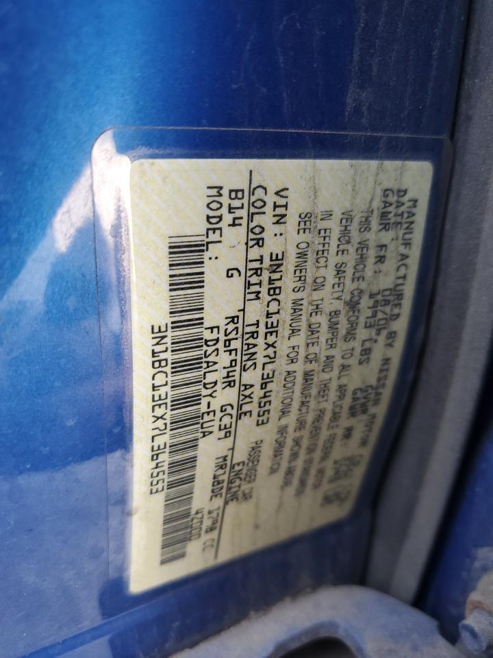 3N1BC13EX7L364553 2007 Nissan Versa S