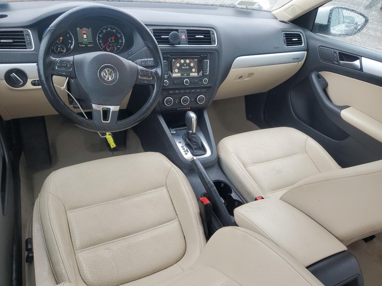 2014 Volkswagen Jetta Hybrid vin: 3VW637AJ6EM274242