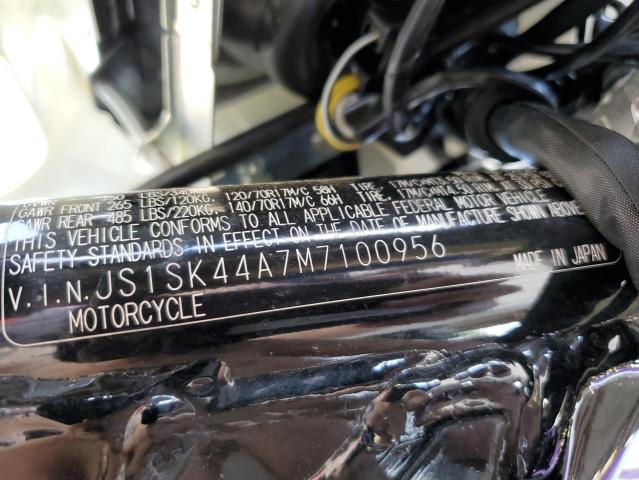 2021 SUZUKI DR-Z400 SM JS1SK44A7M7100956