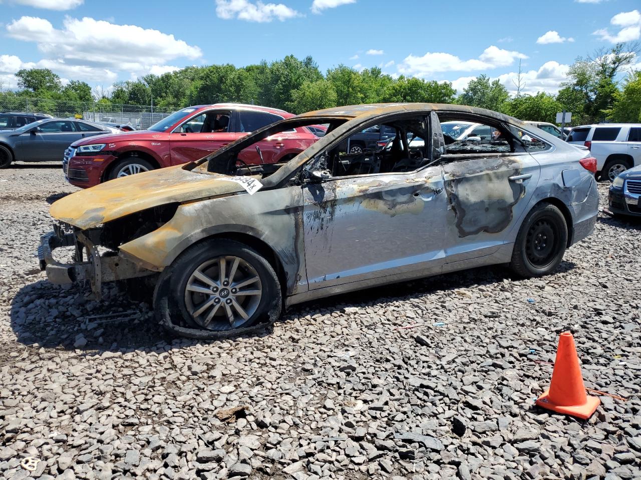 Lot #3024478528 2015 HYUNDAI SONATA SE