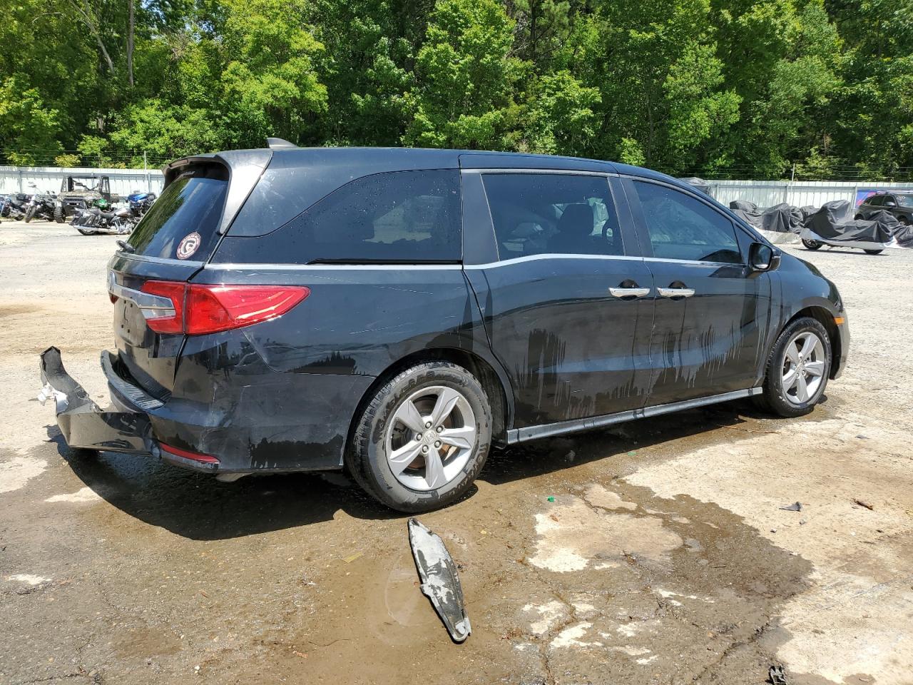 Lot #2986767148 2018 HONDA ODYSSEY EX