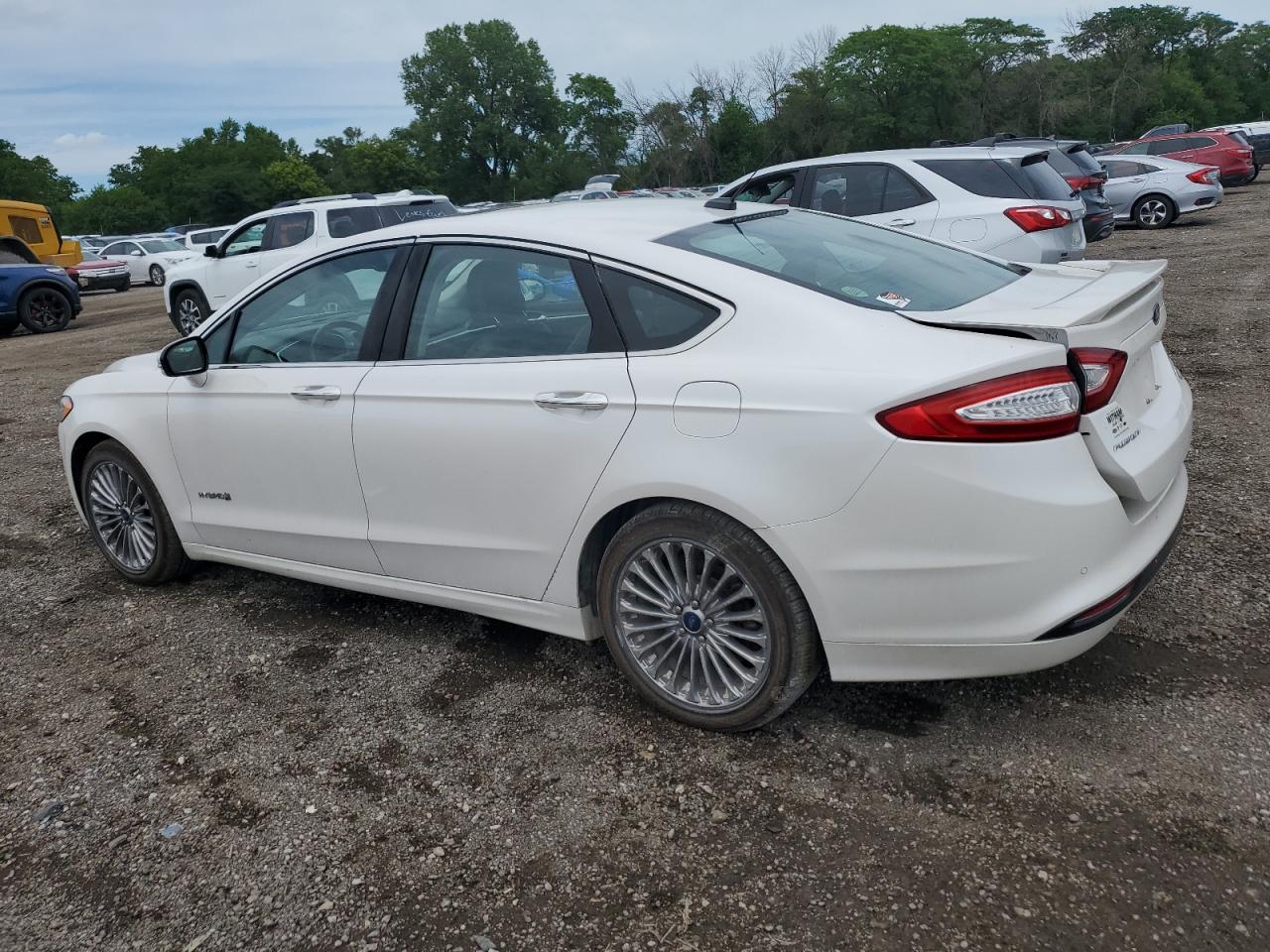 3FA6P0RU9DR291346 2013 Ford Fusion Titanium Hev