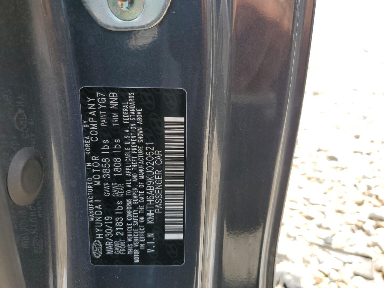 KMHTH6AB9KU020621 2019 Hyundai Veloster Turbo