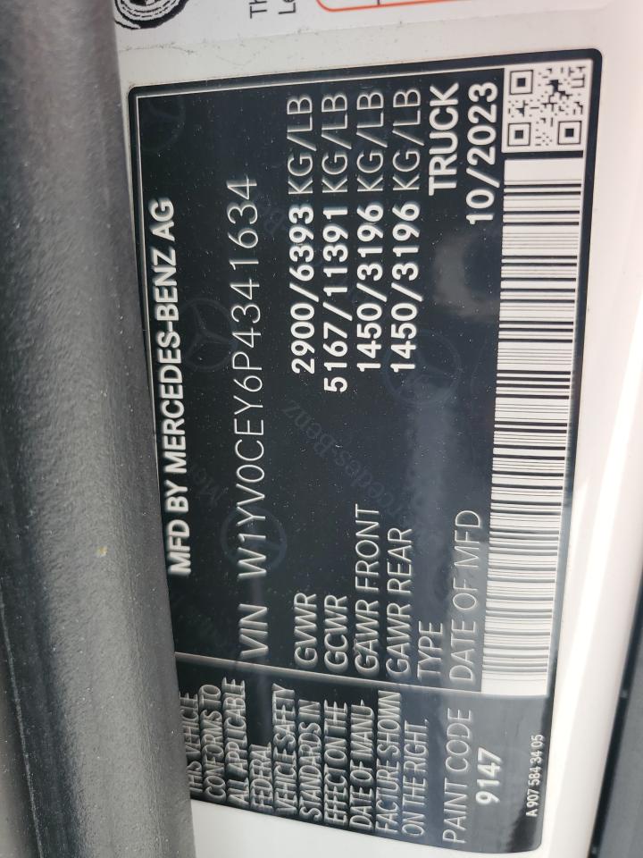 W1YV0CEY6P4341634 2023 Mercedes-Benz Metris