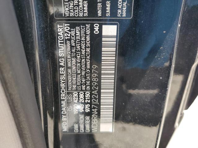 2002 Mercedes-Benz C 230K Sport Coupe VIN: WDBRN47J22A298979 Lot: 61799734