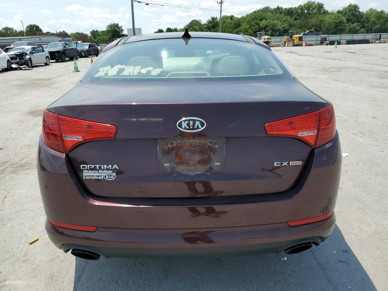 5XXGN4A7XCG017765 2012 Kia Optima Ex