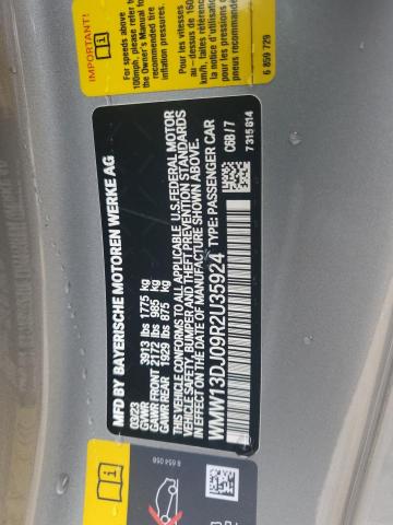 2024 MINI COOPER SE - WMW13DJ09R2U35924