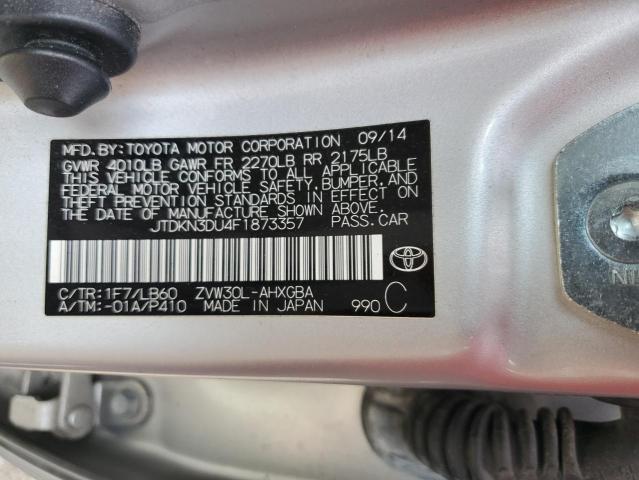2015 TOYOTA PRIUS - JTDKN3DU4F1873357