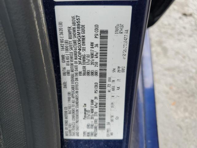 2016 FORD FIESTA ST - 3FADP4GX9GM189557