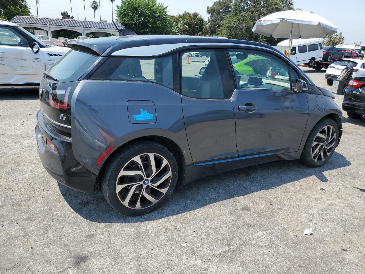 2019 BMW I3 Rex vin: WBY8P4C51K7E08693