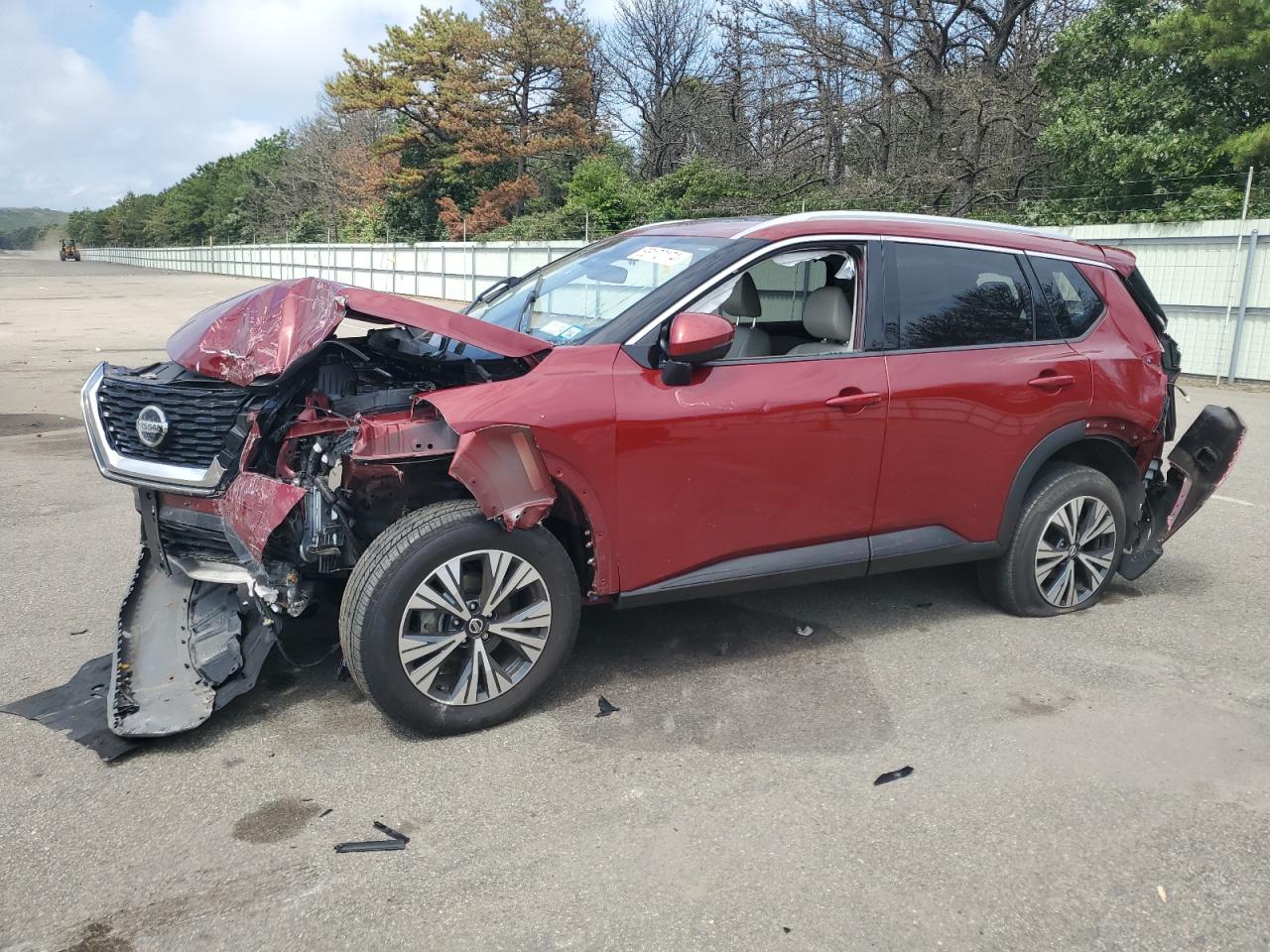 Lot #2918930597 2021 NISSAN ROGUE SV