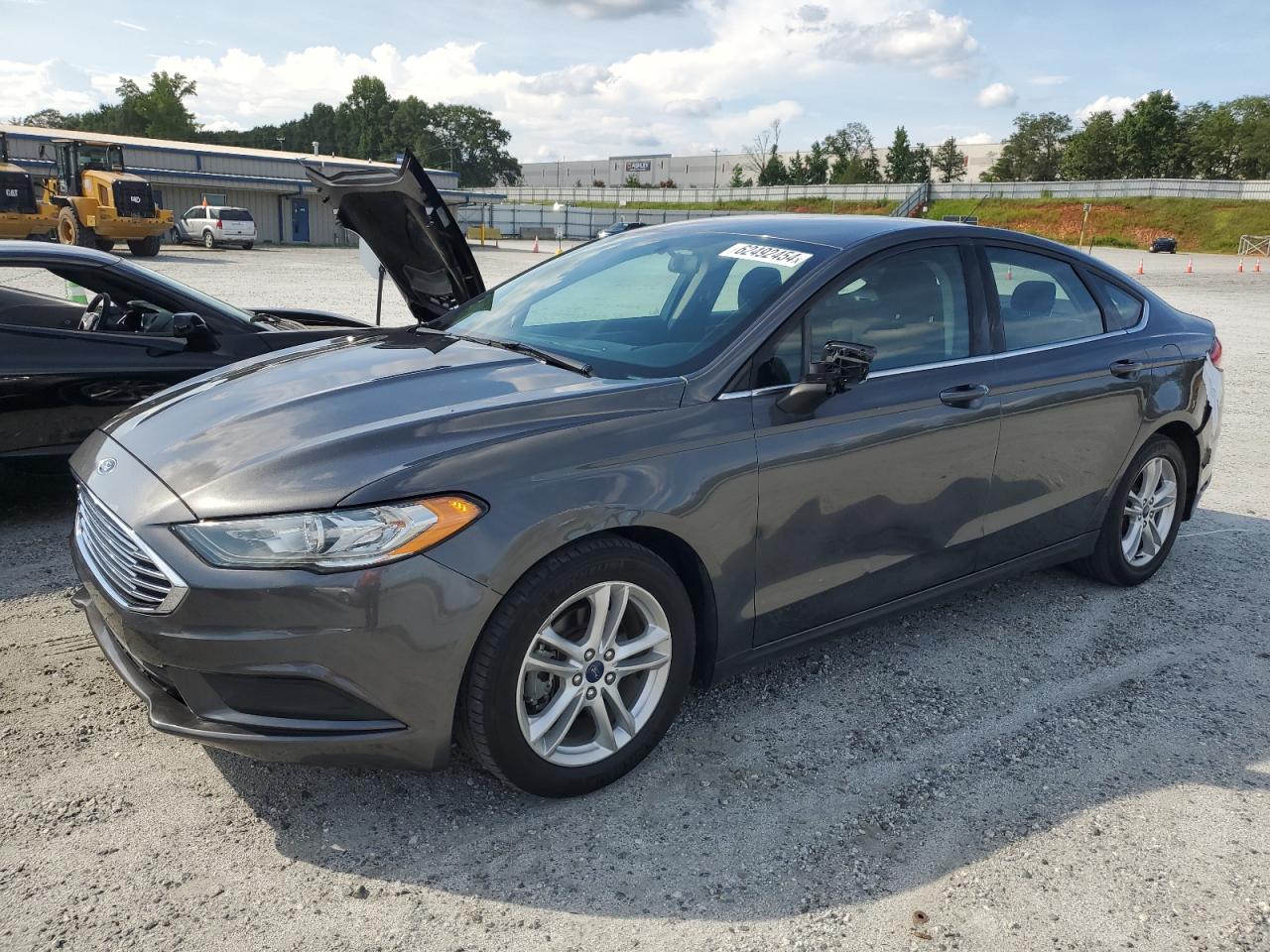 2018 Ford Fusion Se vin: 3FA6P0H74JR278401