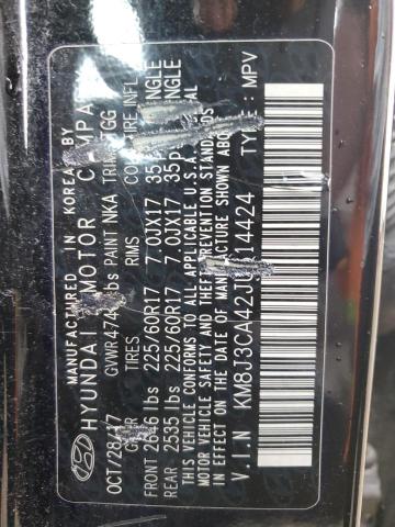 2018 HYUNDAI TUCSON SEL - KM8J3CA42JU614424