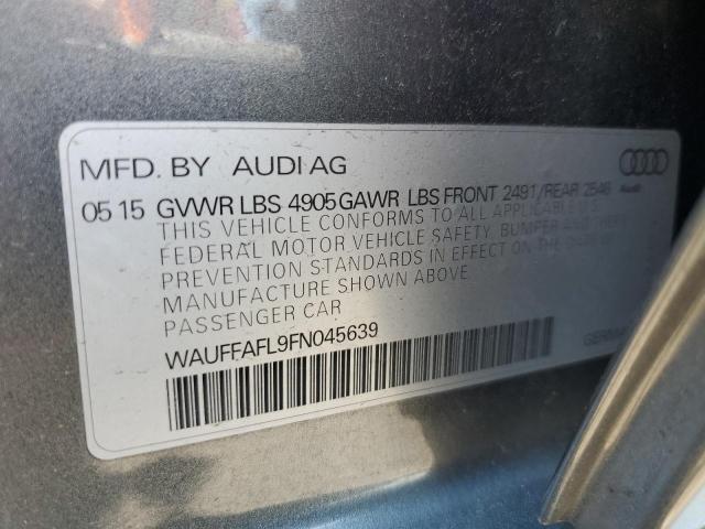 VIN WAUFFAFL9FN045639 2015 Audi A4, Premium Plus no.12