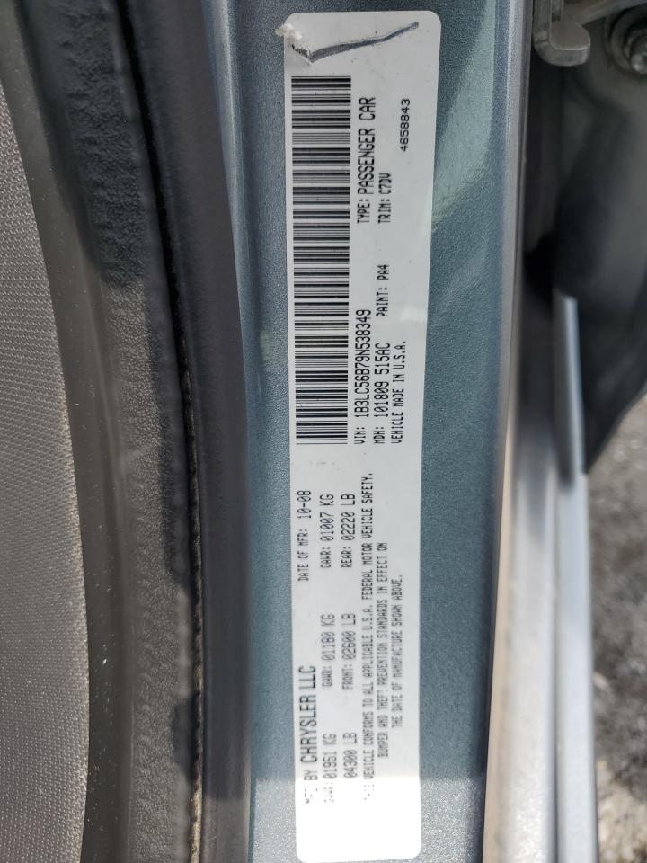 1B3LC56B79N538349 2009 Dodge Avenger Sxt