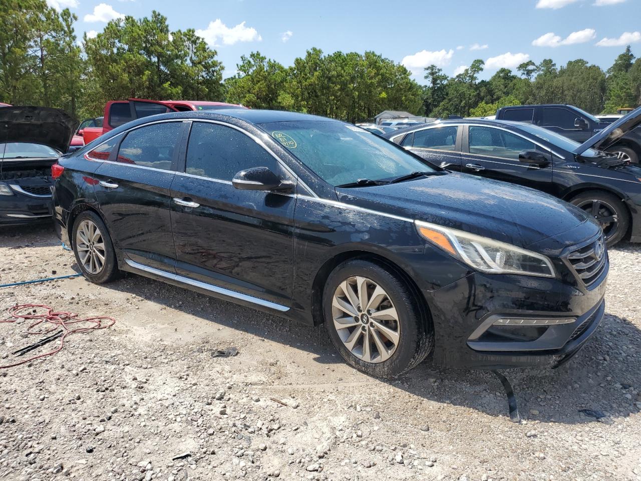 Lot #3020991221 2015 HYUNDAI SONATA SPO