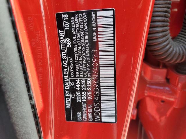 2019 MERCEDES-BENZ CLA 250 4M - WDDSJ4GB9KN740923