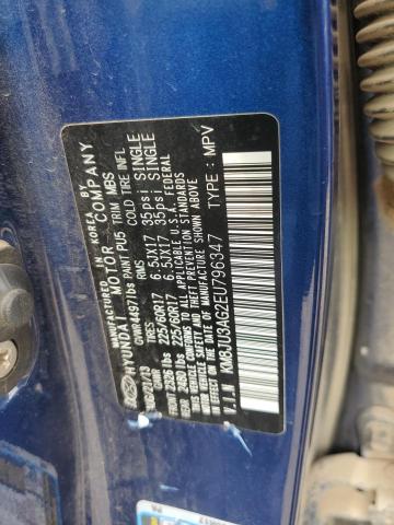 2014 Hyundai Tucson Gls VIN: KM8JU3AG2EU796347 Lot: 61624044