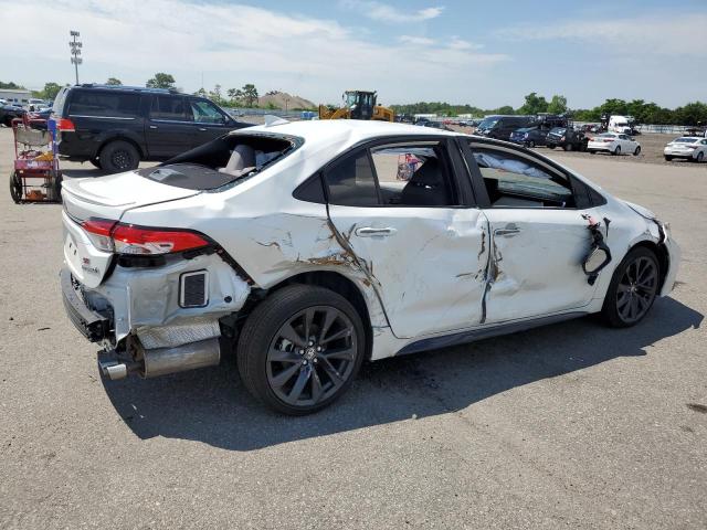 TOYOTA COROLLA LE 2023 white  hybrid engine JTDBCMFE7PJ014525 photo #4